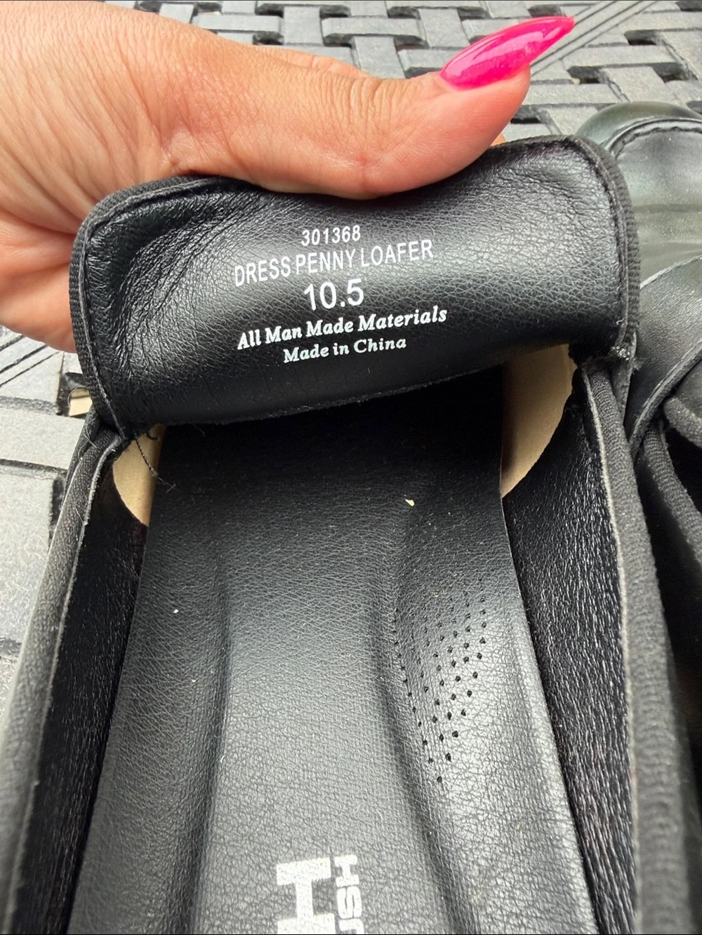 Gordon Rush polished black